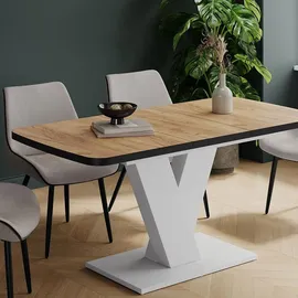 Vicco Fenaro 120 x 77,4 x 80 cm Schwarz/Weiß