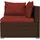 vidaXL Garten-Lounge-Set 12-tlg. braun