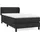 vidaXL Boxspringbett 100 x 200 cm Schwarz