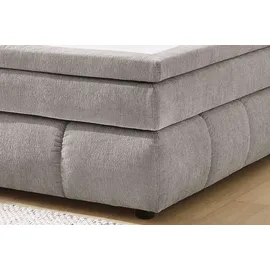 Jockenhöfer Gruppe Boxspringbett »Mila erhältlich in der Größe 180x200cm« Kaltschaumtopper, 7-Zonen-TTFK-Matratze, mehrere Härtegrade wählbar grau