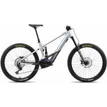 Orbea Wild M20 29R Bosch 750Wh Fullsuspension Elektro Mountain Bike Halo Silver/Tanzanite Carbon View | L/43.5cm