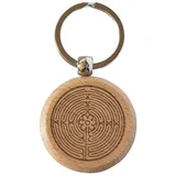 Saraswati Schlüsselanhänger "Labyrinth Chartes"