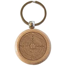 Saraswati Schlüsselanhänger "Labyrinth Chartes"