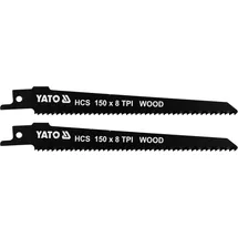 Yato Säbelsägeblatt HCS 150 mm 2 Stück