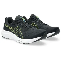 Laufschuh ASICS "GEL-CONTEND 9", Gr. 47, schwarz, citron, Textil, sportlich, Schuhe, mehr Dämpfung