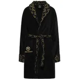 Carlo Colucci Bademantel Raffaele in Schwarz - L