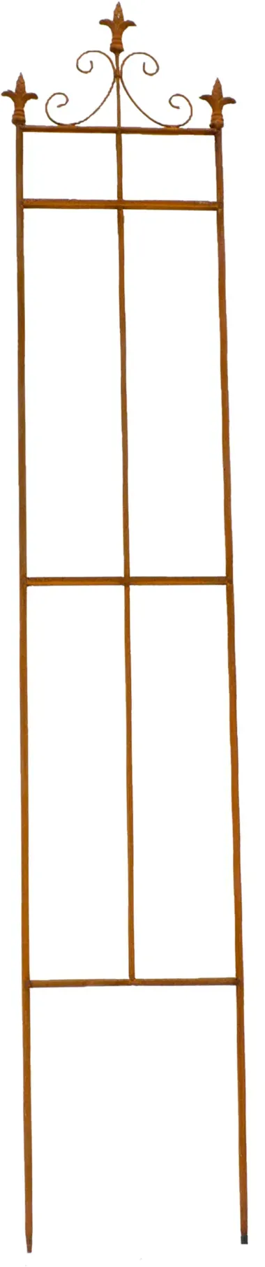 Rankhilfe Rost 32x164cm Lilie