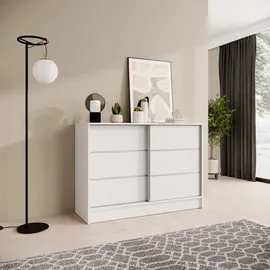 beautysofa MIRELA 121 x 85 x 43,5 cm Weiß