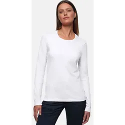 Hakro  Damen Performance Longsleeve in Weiß, Gr. XS