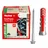 Fischer DuoPower 10x50 S Dübel mit Schrauben 25 Stück