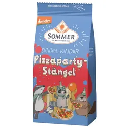 Sommer Pizzaparty Stängel Dinkel demeter