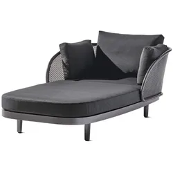 Sieger Samoa Daybed verstellbare Rückenlehne - Eisengrau