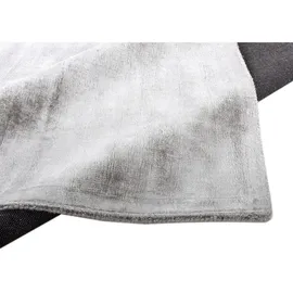 Tom Tailor Shine uni Kurzflorteppich 85 x 155 cm grau