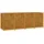 furnicato Gartenbox 280 x 87 x 104 cm Braun
