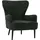 MCW Lounge-Sessel MCW-K37 Cord 290 g/m2 75 x 75 x 75 cm Dunkelgrün
