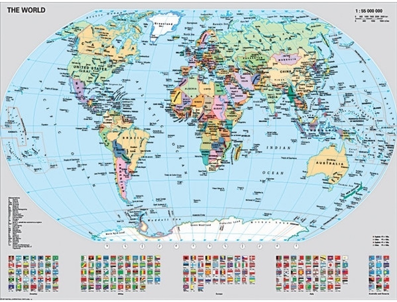 Ravensburger Puzzle "Politische Weltkarte", 1000 Teile