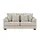 Soho Sofa Stoff 3-Sitzer Grau