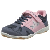 LICO Unisex Kinder Sport Vs Hallenturnschuhe, Grau Rosa, 29 EU