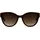 Brendel Eyewear Sonnenbrille BRENDEL EYEWEAR "Modell 906209", Damen, braun (rot), gemustert, leicht glänzend, Sonnenbrillen Sonnenbrille, Form Panto, Logoschriftzug auf Bügel, Kunststofffassung
