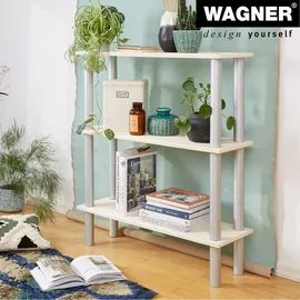 Wagner Möbelbein/Systemrohr TENO - Ø 50 x 191 mm, individuell kombinierbar, Alu-Eloxal-Optik, Tragkraft 50 kg - 12901701