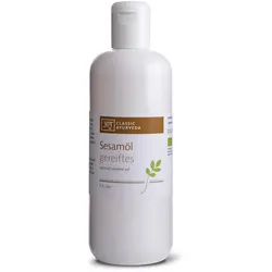 Classic Ayurveda Sesamöl (gereift), bio Massage- & ätherische öle 500 ml 