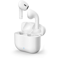 Boompods Zero True Wireless Bluetooth Kopfhörer, kabellose Ohrhörer,TWS In-Ear Kopfhörer mit Mikrofon, IPX5 Schutz Ear Buds, 5 Std. Spielzeit (Weiß)
