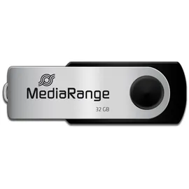 MediaRange Flexi-Drive 32GB schwarz/silber