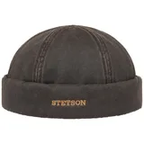 Stetson Schirmmütze Herren Docker Cap mit UV-Schutz Vintage-Look braun 61/XL