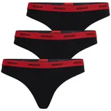 Hugo String 3 Stk. Schwarz L