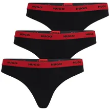 Hugo String 3 Stk. Schwarz L