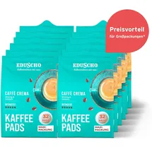 Eduscho Kaffeepads Caffè Crema - 12x 32 Pads - Intensität: 5/5