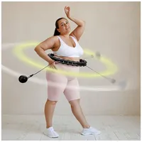 HMS Hula-Hoop-Reifen mit massagepunkten und schwerkraftball HMS schwarz