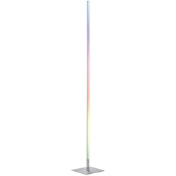 LED Stehlampe Farbwechsel dimmbar Stehleuchte LED Wohnzimmer Stehlampe RGB Fernbedienung , CCT, drehbar, 15W 750Lm 2700-5000K, LxBxH 20,5x20,5x151 cm