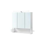 VASAGLE Spiegelschrank weiß 70,0 x 14,5 x 70,0 cm