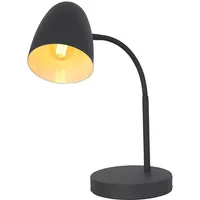 Nowa Tischlampe Schreibtischleuchte Tischleuchte schwarz Spot beweglich H 40