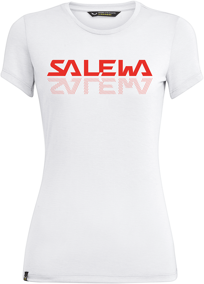 Salewa Graphic Dry Damen T-Shirt optical white