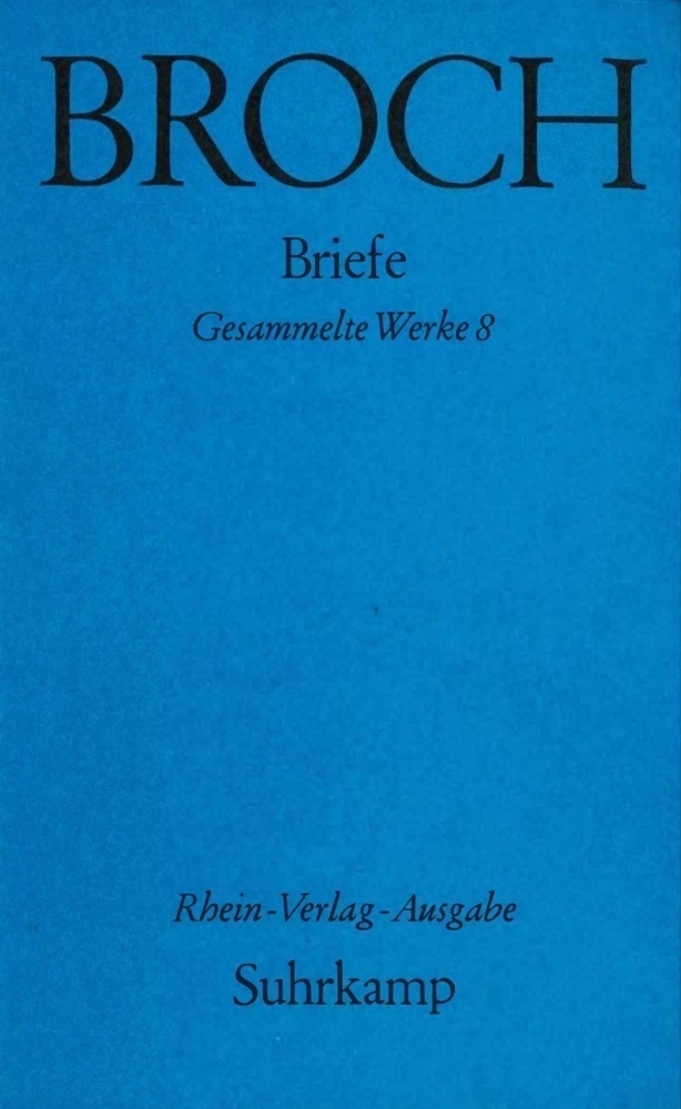 Briefe - Hermann Broch  Gebunden