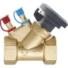 OVENTROP Strangregulierventil HydroCom V DN 25 Rp 1 PN 16 beiderseits Innengewinde Messing