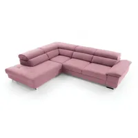 Design Schlafsofa mit Bettfunktion Bettkasten Sofa Polster Eck Sofas Couch Ecke