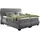 ed-lifestyle polstermöbel Evolution Boxspringbett, mit Motor 180x200cm elektrisch Doppelbett Dunkelgrau, Ausführung:Variante 3 - Dunkelgrau