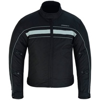 PROANTI Motorradjacke Sommer Biker Motorrad Jacke leichte Textil Motorradjacke