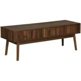 sweeek - TV-Möbel mit Holzdekor, 2 Schiebetüren - Linear