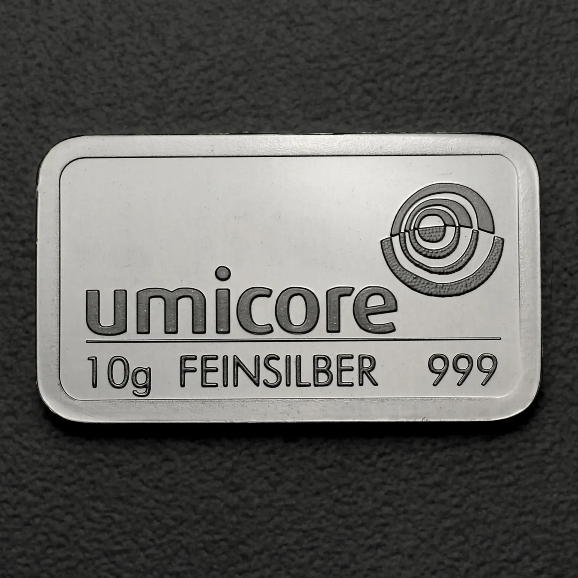 Silberbarren 10g UMICORE geprägt
