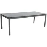 Royal Garden Alutapo Tisch HPL 220 x 95 x 0 cm Iron Grey