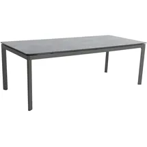 Royal Garden Alutapo Tisch HPL 220 x 95 x 0 cm Iron Grey