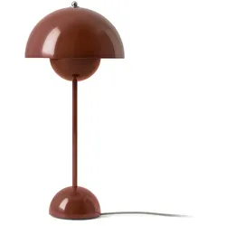 &Tradition - FlowerPot Tischleuchte VP3, rot braun