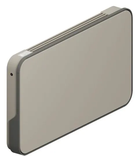BEMM Relax Hybrid Heizkörper für Wärmepumpen, 650 x 1120mm - mittelgrau perlmatt