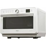 Whirlpool JT469WH - Jet Chef Mikrowelle - 33 L - 6th SENS Combi Crisp Steam - Edelstahl - 36 cm Drehscheibe - Weiß - Weiß