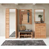 Stella Trading Nature ONE Flurgarderoben Set 268 x 201 x 40 cm Schwarz