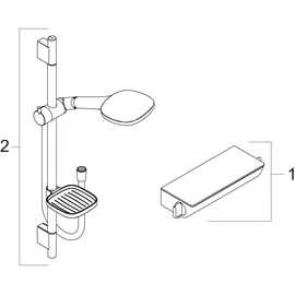 Hansgrohe Raindance Select E 120 mit Ecostat Select Thermostat (27038000)